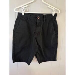 Volcom Chino Shorts Mens 28 Black Frickin Modern Fit Skate Surf Casual